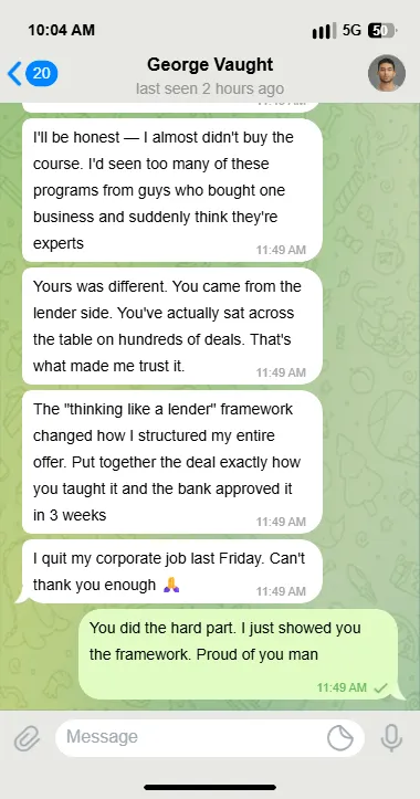 Client message